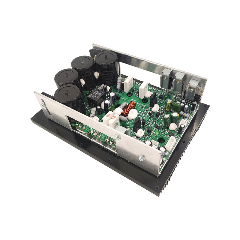 AMP500H+7294: LP 400W+HP 100W Tehokas lähtö U-muotoisella alumiinijäähdyttimellä, luokan H tehovahvistinmoduuli