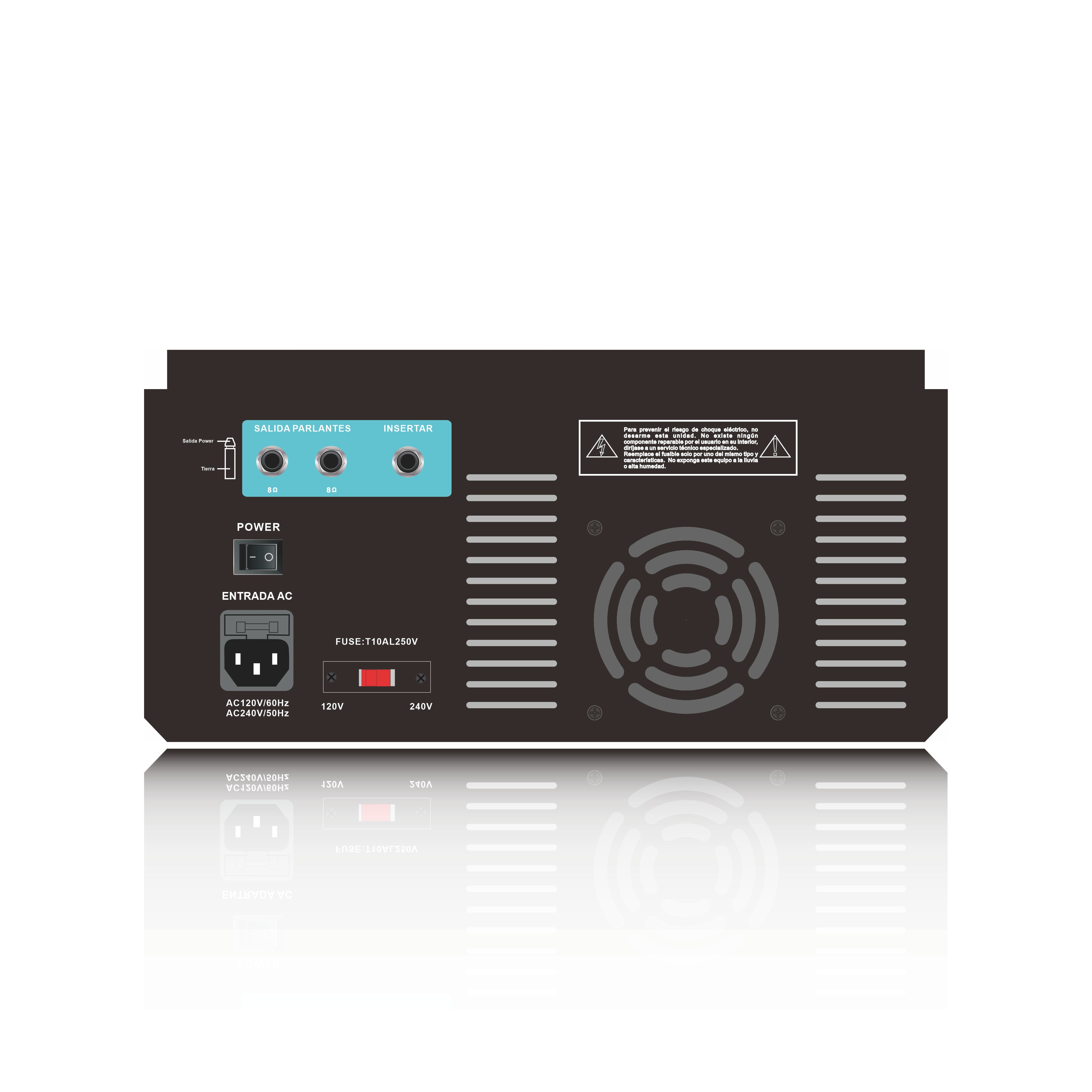 4-kanavainen Bluetooth-karaoke-mikserivahvistin SB4200