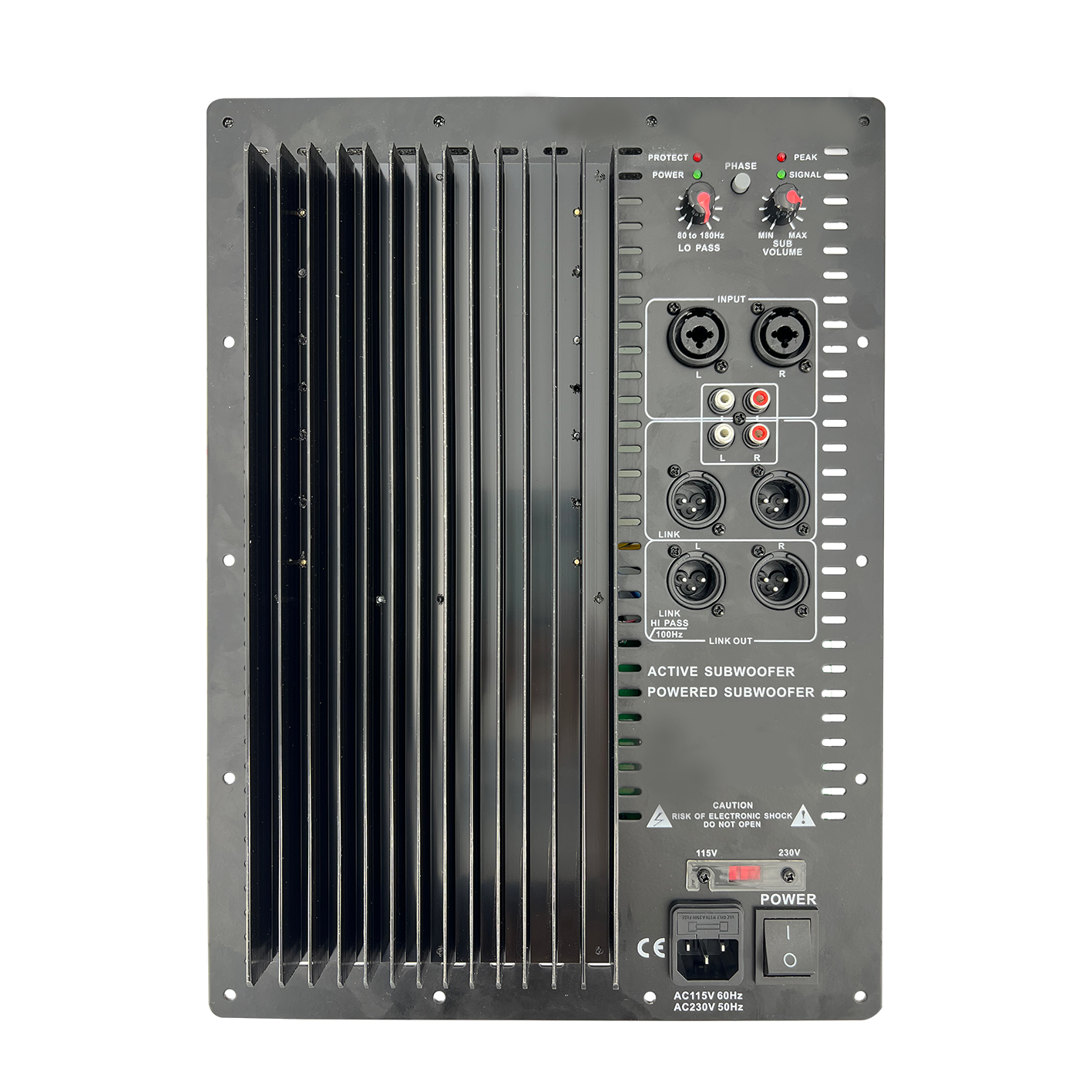 Tehokas 1.0-kanavainen subwoofer SUB18-600